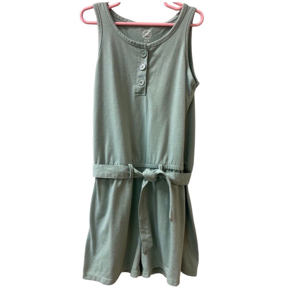 EUC seafoam green Wonder Nation romper